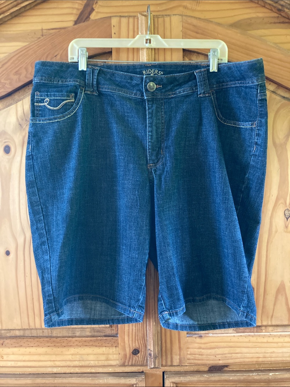 Women's Riders by Lee blue jean shorts shorts size 22W